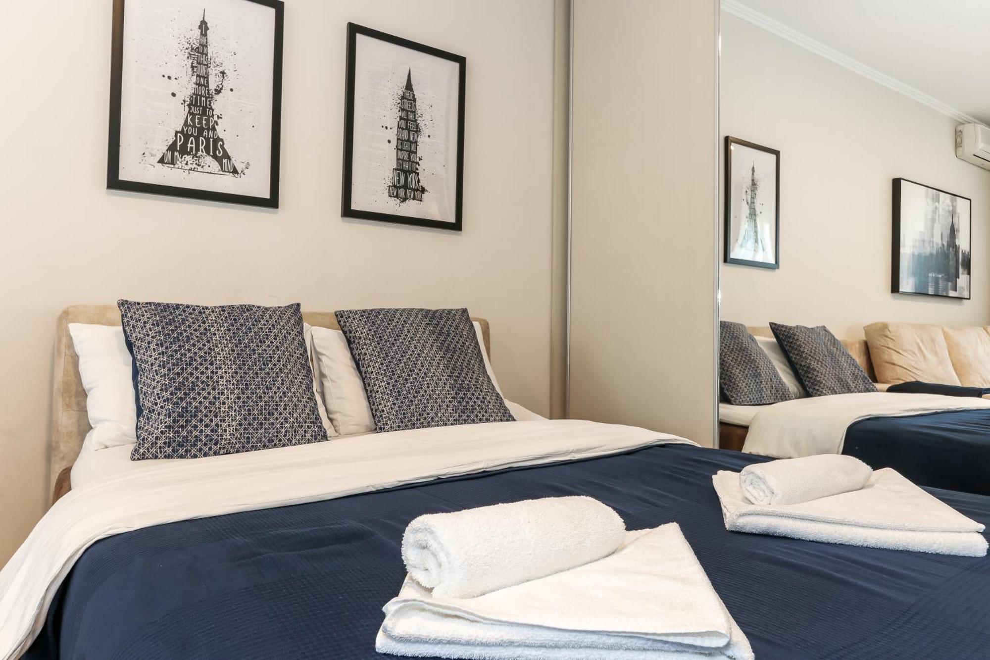New Belgrade Apartments, Parking 5 Eur Per Day Exterior foto