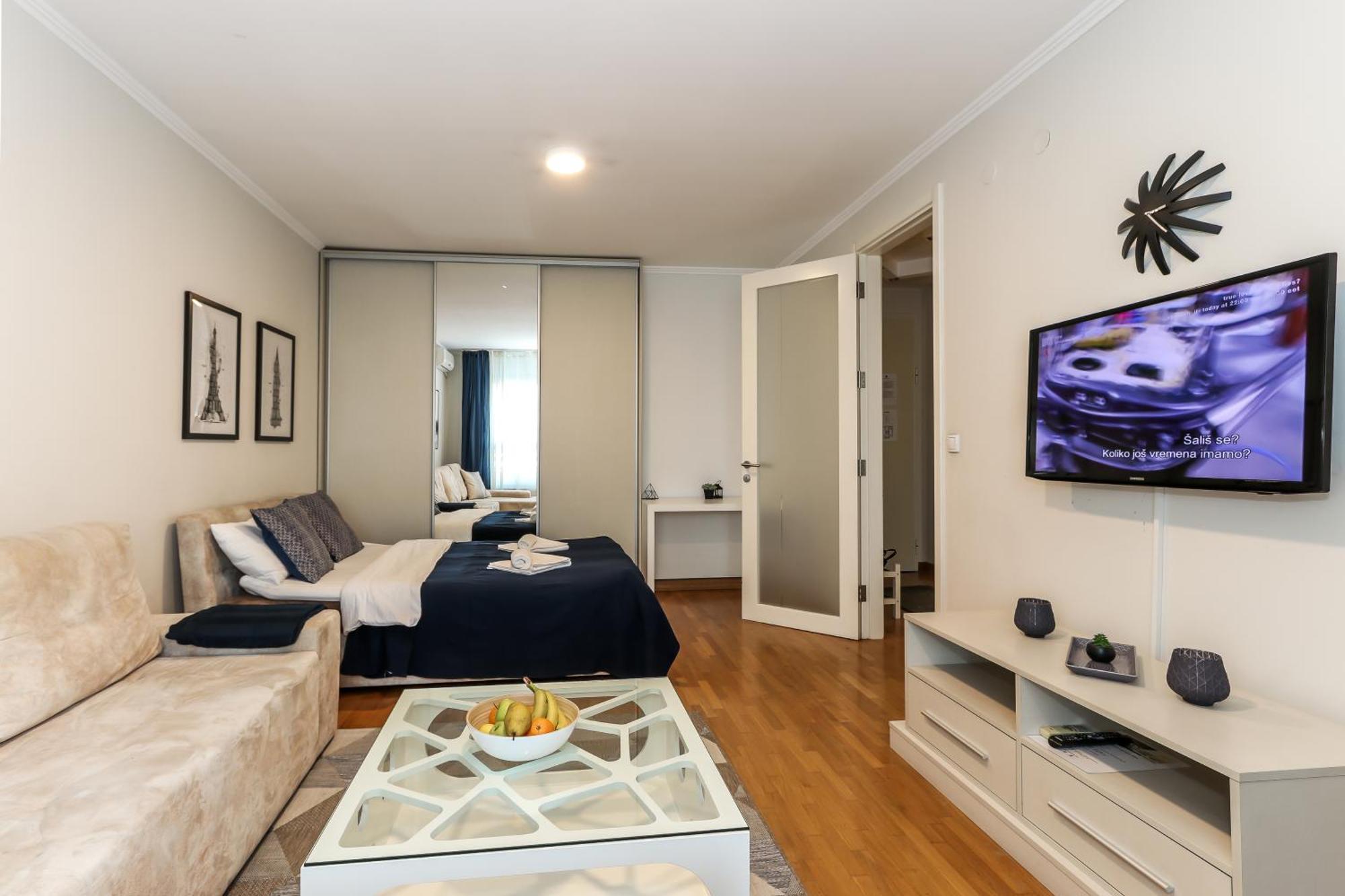 New Belgrade Apartments, Parking 5 Eur Per Day Exterior foto